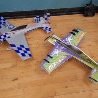 Indoor aerobatic planes, very light weight!