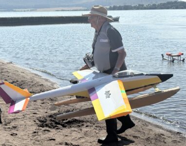Alasdair with his superb jet after another successful flight