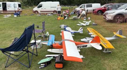 A varied selection of water planes