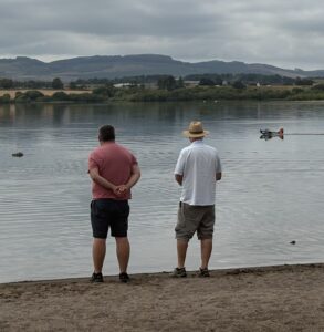Relaxing at the waters edge
